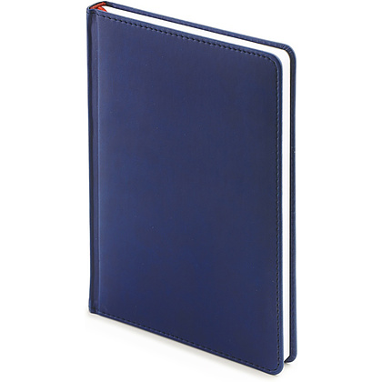 Ежедневник недатированный "Velvet", А4, 272 страницы, темно-синий