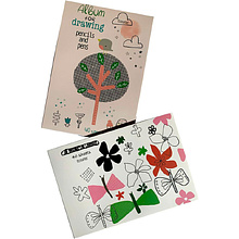 Альбом для рисования "Flowers"