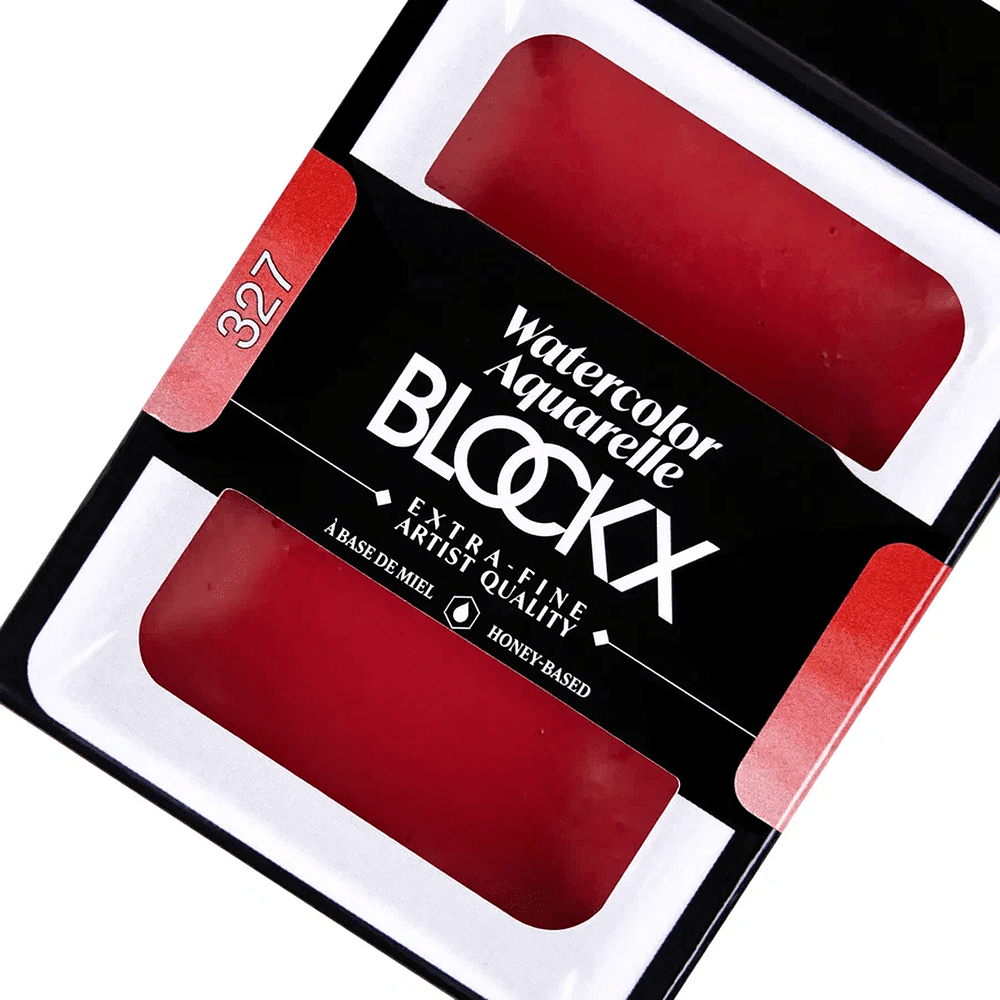 Краски акварельные "Blockx. Giant pan", 327 красный Блокс, 18 мл., кювета - 3