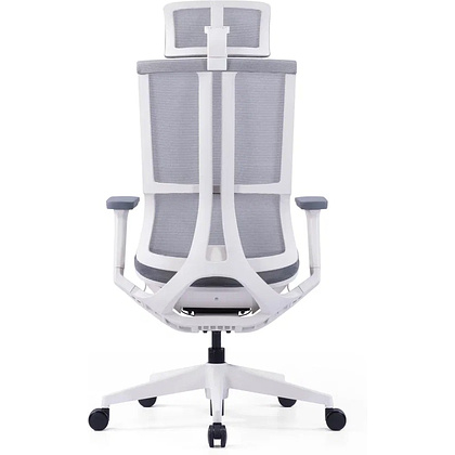 Кресло для руководителя SitZone E-303-001A-P1-WH сетка, серый - 5
