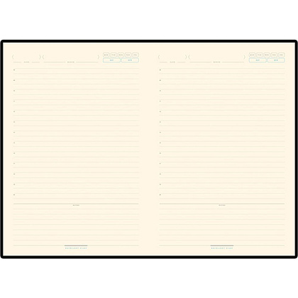 Ежедневник недатированный "Bridge", А5, 272 страницы, синий - 2