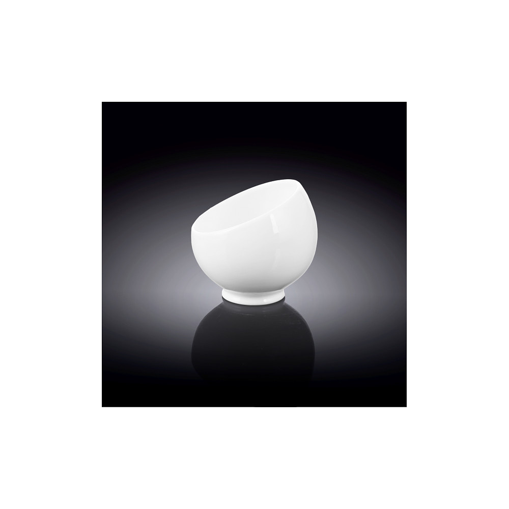 Сахарница-ваза Wilmax "WL-995000/А", фарфор 8,5х9 см, белый