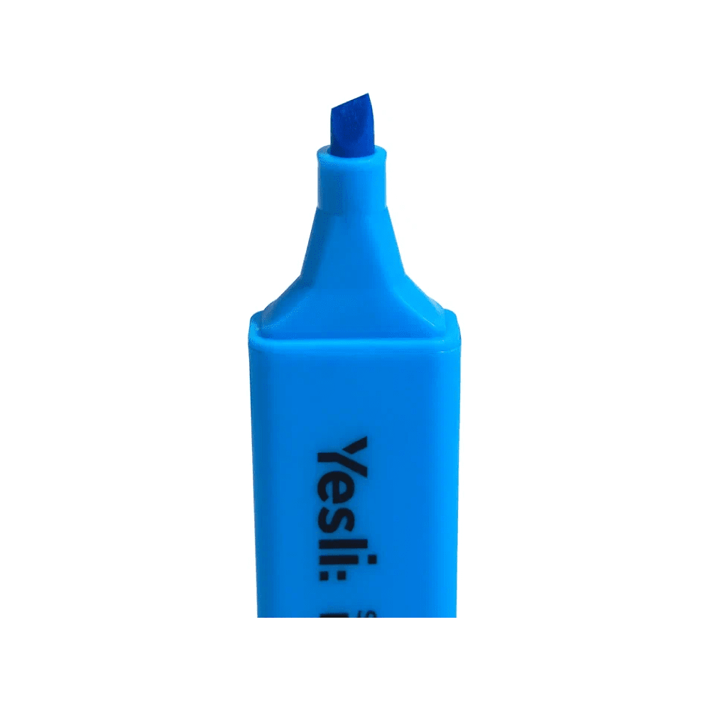 Маркер текстовый "Yesli:", голубой - 6