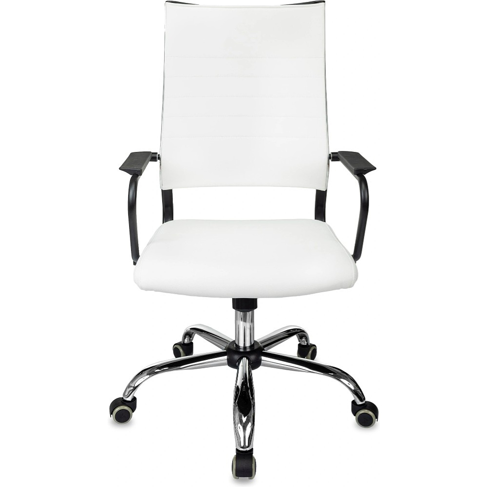 Кресло компьютерное Бюрократ CH BALANCE SL Line, экокожа, белый - 7