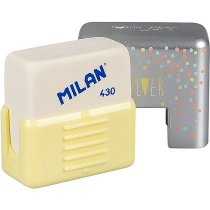 Ластик Milan "430 Silver", 1 шт, ассорти - 2