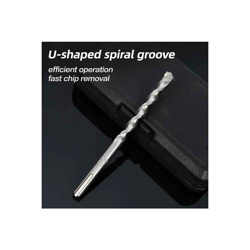 Бур по бетону Deli YS EDH-Y12160, 12x160 мм, SDS-PLUS - 6