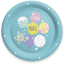 Тарелка бумажная "ДР12", 23 см, 6 шт, ассорти