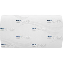 Полотенца бумажные Tellus Синглфолд Стандарт, листовые, 1-сл., 250 листов, H3