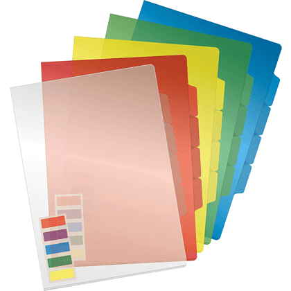 Папка-уголок "Стамм", А4, 150 мк, ассорти