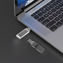 USB Flash накопитель 2.0 16 Gb ZC-005, пластик, металл, белый
