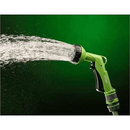 Комплект поливочный Amigo Grande "79234", 1/2", 6 фунций, пластик, зеленый, черный - 11