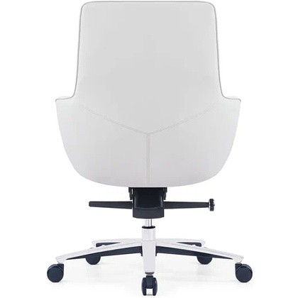 Кресло для руководителя SitZone CH-500B, кожа, алюминий, белый, -30% - 5