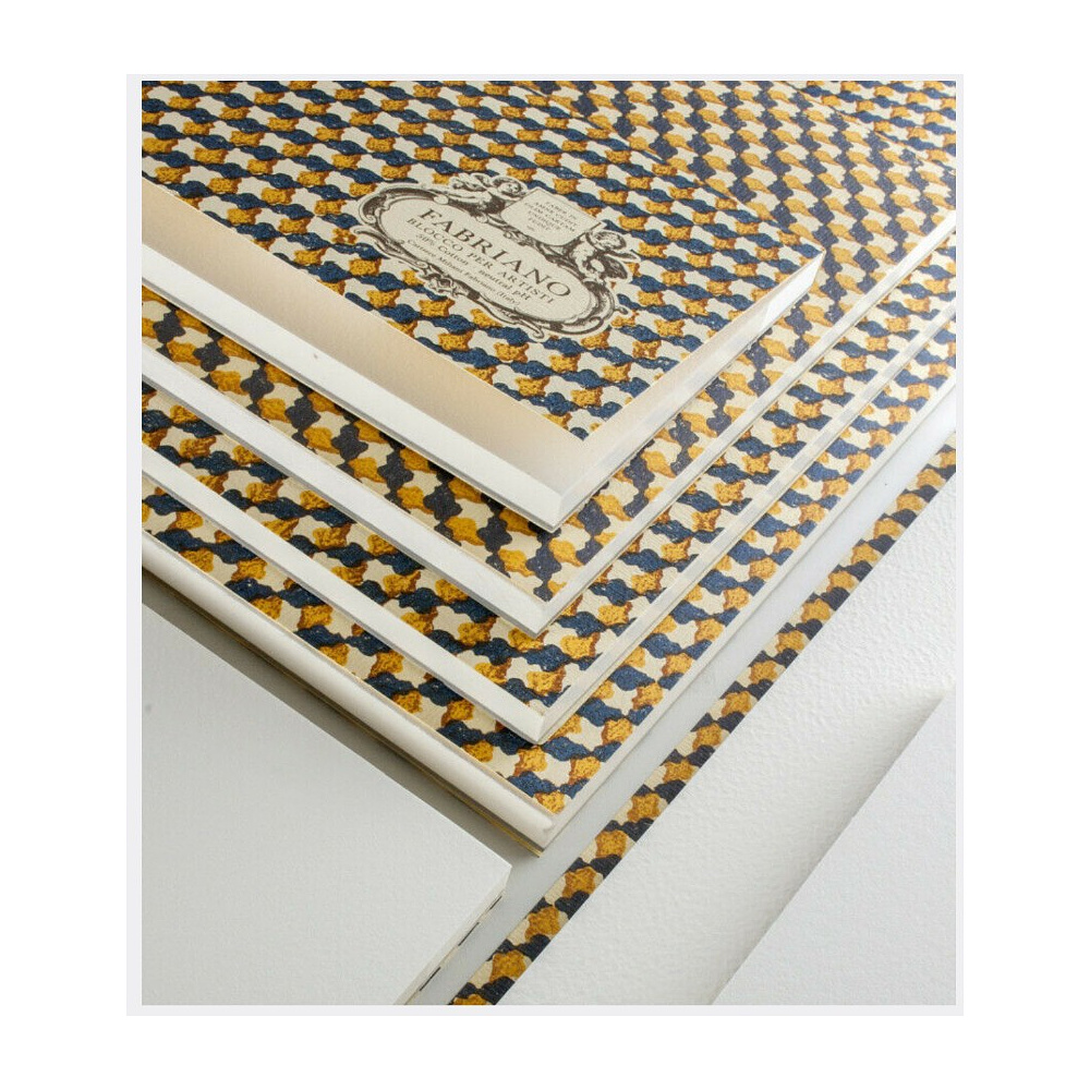 Блок-склейка бумаги для акварели "Fabriano. Blocco Per Artisti", 50 % хлопок, мелкое зерно, 25х36 см, 300 г/м2, 20 листов - 2