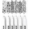 Ручка капиллярная "Sketchmarker", 0.7 мм, черный - 9