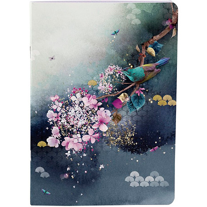 Блокнот "Sakura dream", А5, 48 листов, линейка, ассорти - 3