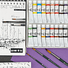 Скетчбук "Sketch&Art", 18.5х25 см, 200 г/м2, 50 листов, на спирали  - 5