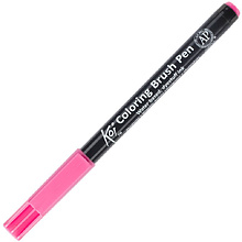 Маркер акварельный "Koi Color Brush", маджента