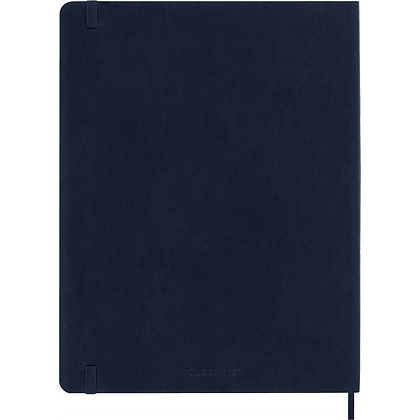 Блокнот "Classic Soft Xlarge", А4-, 96 листов, линейка, синий сапфир  - 4