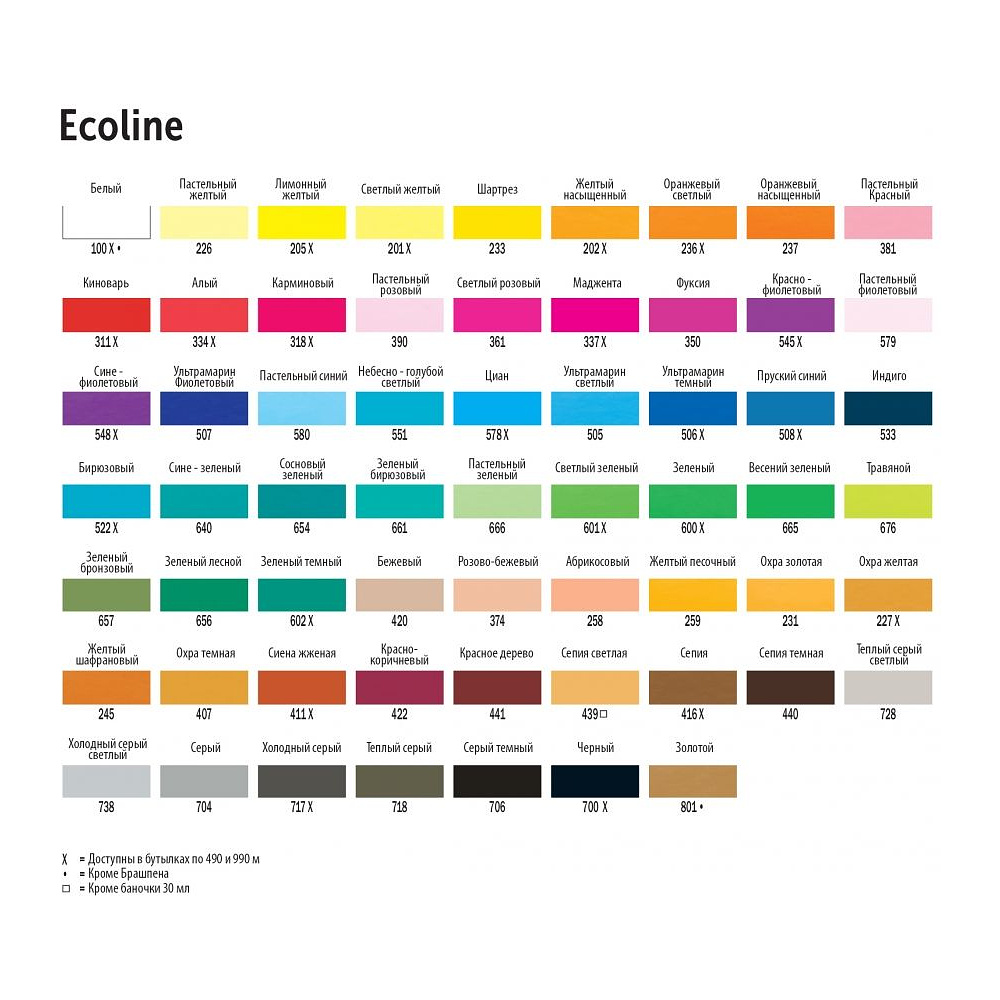 Маркер акварельный "Ecoline", 318 карминовый - 5