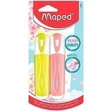 Маркер текстовый Maped "Pastel", 2 шт, ассорти