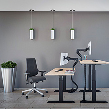 Стол подъемный WellDesk Uplift BOSCH (регулируемый по высоте каркас арт. 9050843 и столешница арт. 9031918)