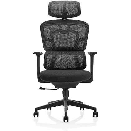 Кресло для руководителя SitZone U-062A сетка, пластик, черный, -30% - 2