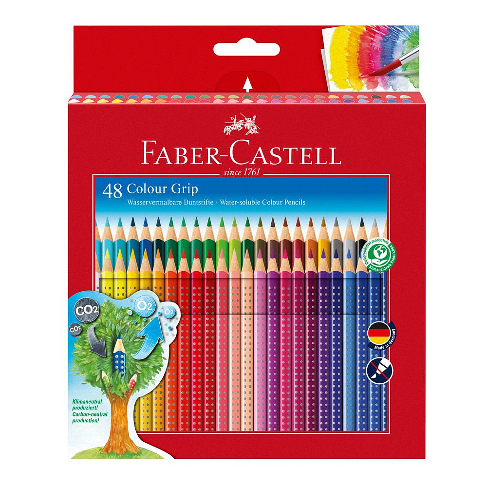 Цветные карандаши "Grip", 48 цветов