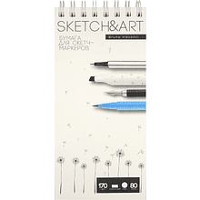 Скетчбук "Sketch&Art", 170 г/м2 