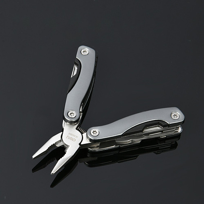 Мультитул Deli YS EDL555101, 12 функций, алюминий, серый - 3