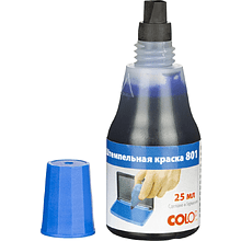 Краска штемпельная "Colop", 25 мл, синий