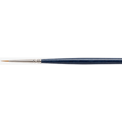 Кисть "Escoda Chronos", микс, круглая, на короткой ручке, № 0 - 2