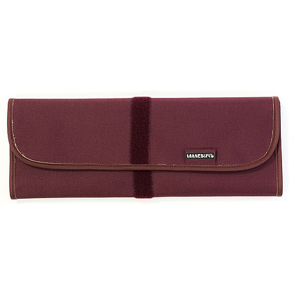 Пенал-органайзер "Малевичъ" для кистей, 34х48, бордо