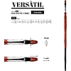 Кисть "Escoda Versatil Brush L/H", синтетика, темно-коричневый, плоская, №12 - 3