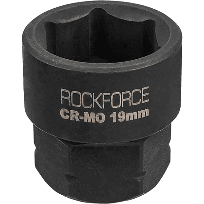 Головка ударная шестигранная RF-44519BV30, 1/2'', 19 мм