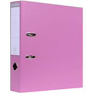 Папка-регистратор, A4, 70 мм, ПВХ, розовый
