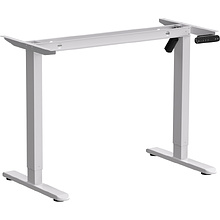 Каркас стола с электроприводом одномоторный AOKE, Well Desk BASIC, белый (AK-LCSM01ST-M60)