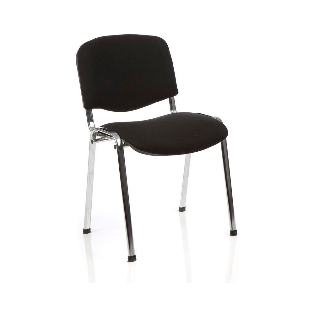 Стул для посетителей UTFC "ИЗО CH C-11", ткань, металл, черный