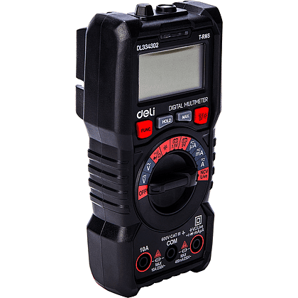Мультиметр цифровой Deli RS EDL334302, 600В, универсальный - 6