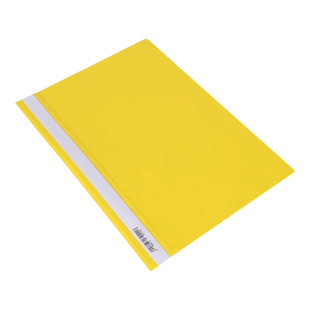 Папка-скоросшиватель "Inter-folia", А4, желтый
