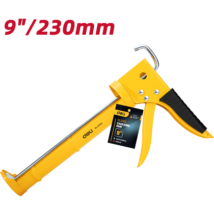 Пистолет для герметика Deli YS EDL2350, полукорпусной, 230 мм - 8