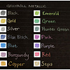 Ручка гелевая "Gelly Roll Metallic", 1.0 мм, прозрачный, стерж. голубой - 3