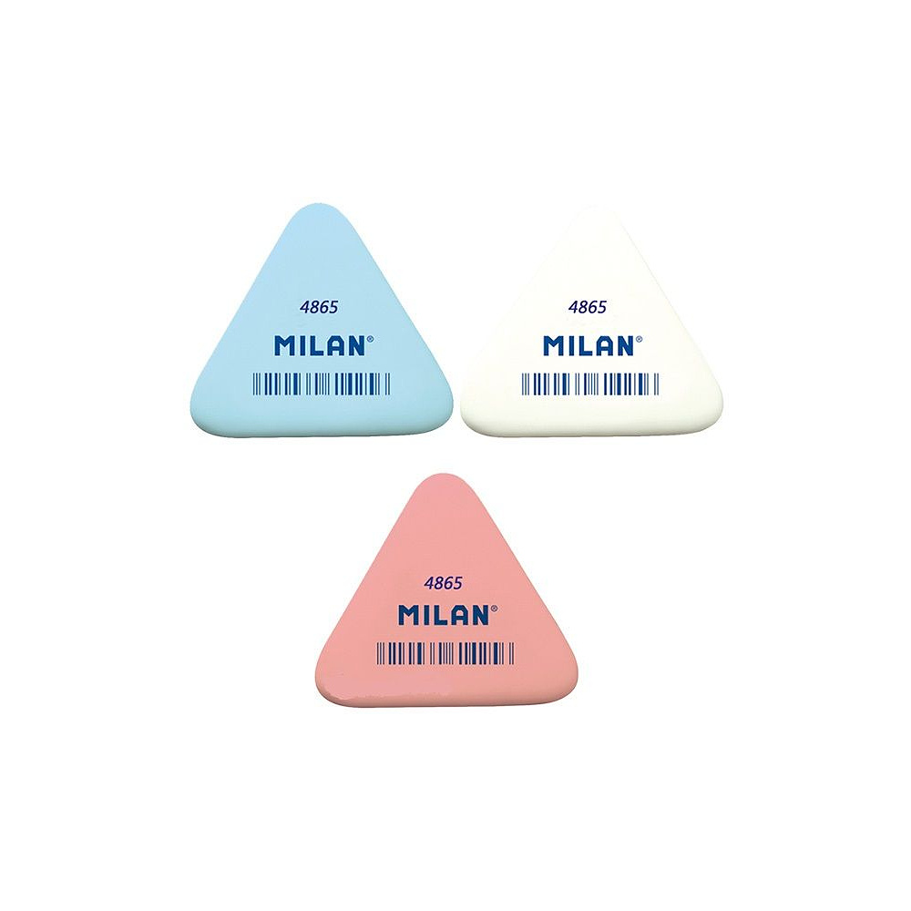 Ластик Milan "4865", 1 шт, ассорти - 5