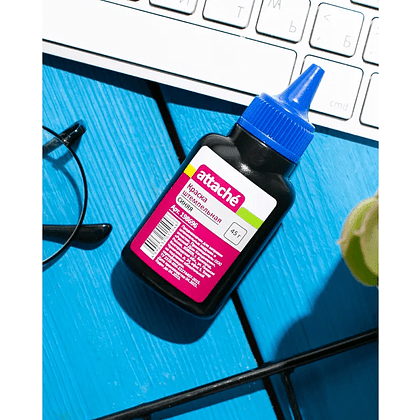 Краска штемпельная "Attache", 45 г, синий - 3