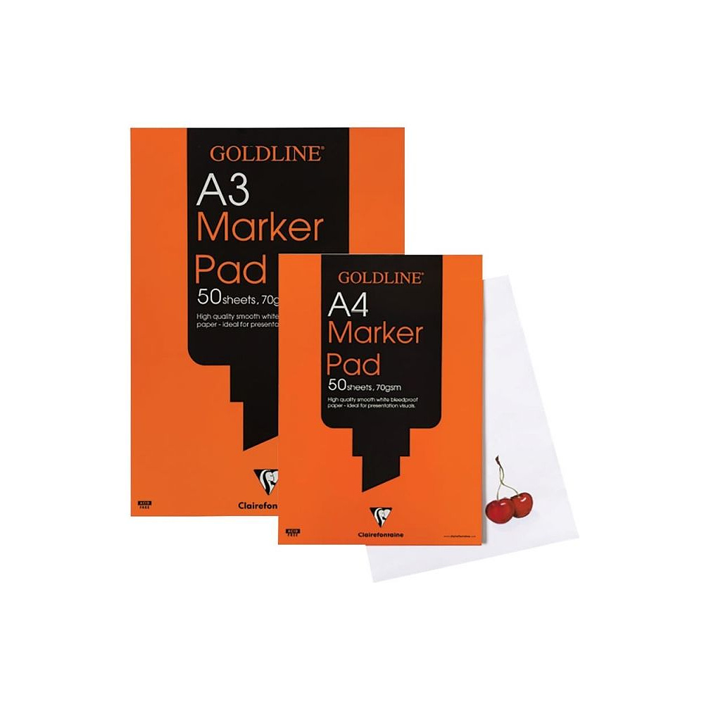 Блок бумаги для маркеров "MARKER PAD", А4, 70 г/м2, 50 листов - 2