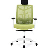 Кресло для руководителя "Nature II Slider", пластик, ткань, зеленый - 2