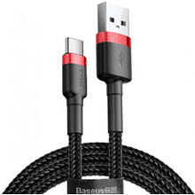 Кабель Baseus "CATKLF-B91", 1 м, черный, красный