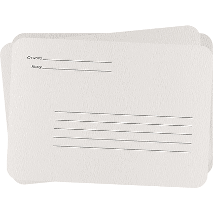 Открытки для акварели "Monet", А6, 100% хлопок, 300г/м2, 20л - 3