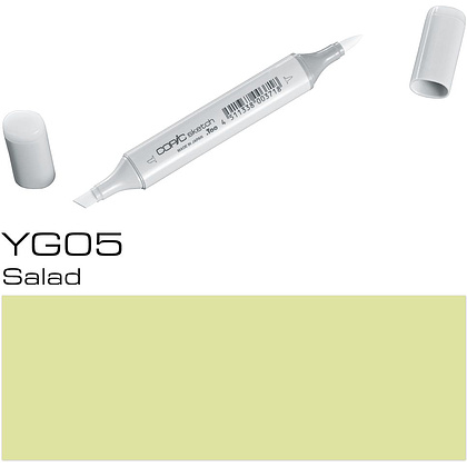 Маркер перманентный "Copic Sketch", YG-05 салатовый