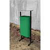 Урна уличная для мусора СТАНДАРТ, 50 л, металл, зелёный - 3