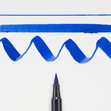 Маркер акварельный "Koi Color Brush", синий